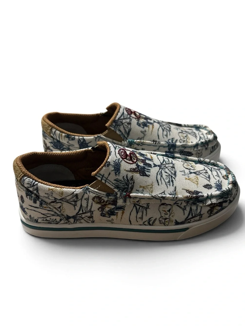 Twisted X Kids Hooey Slip On Loper Shoe Size  1   YHYC009